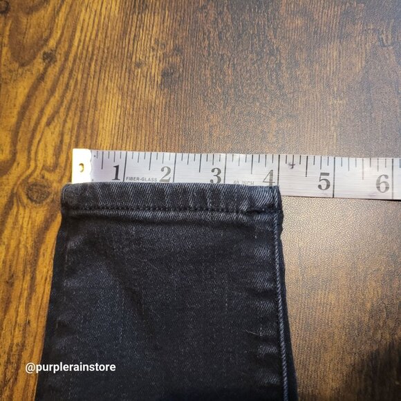 American Eagle Jeans 6 S Jegging Curvy Highest Rise Next Level Stretch Black - Picture 12 of 13